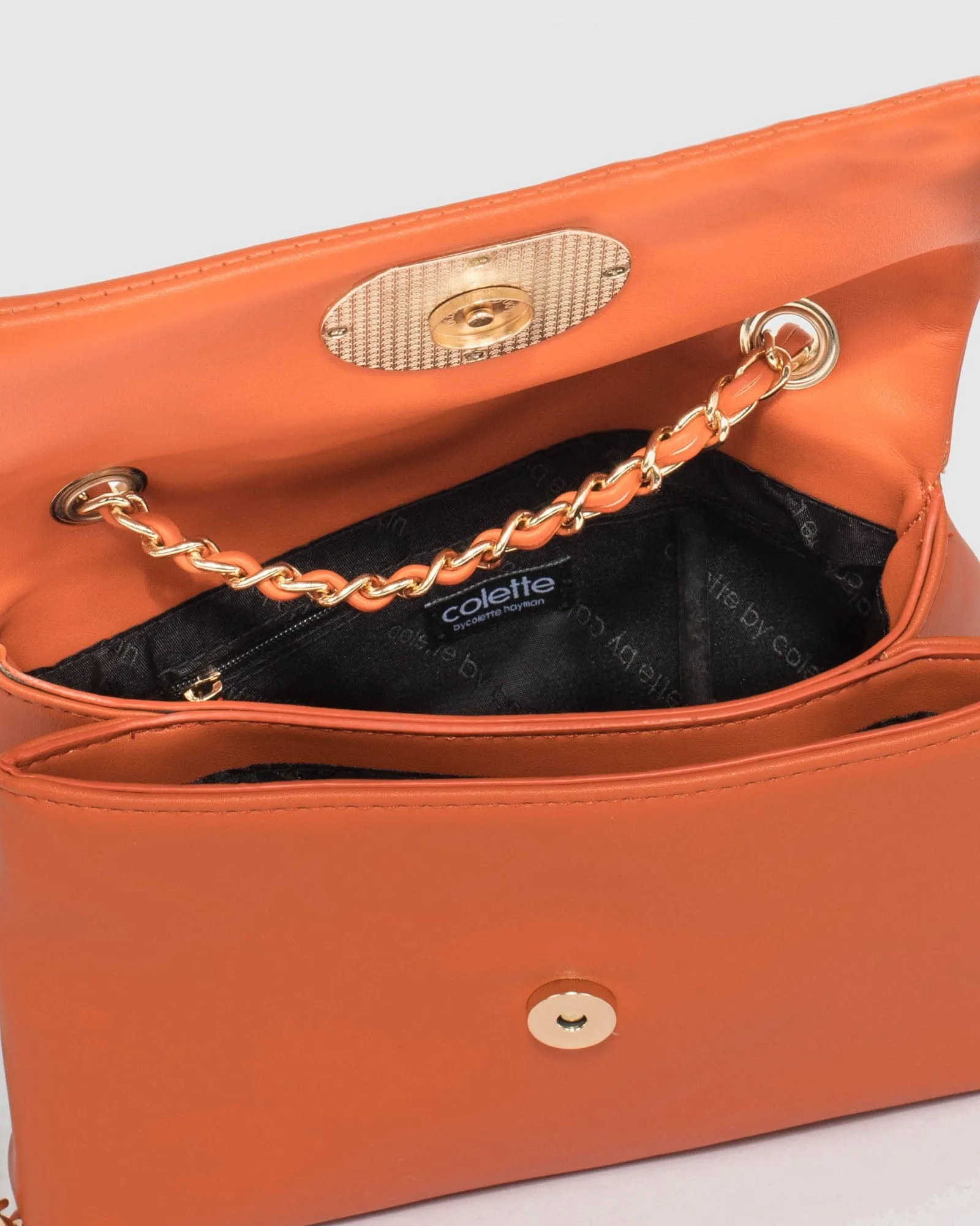 Orange Malia Crossbody Bag