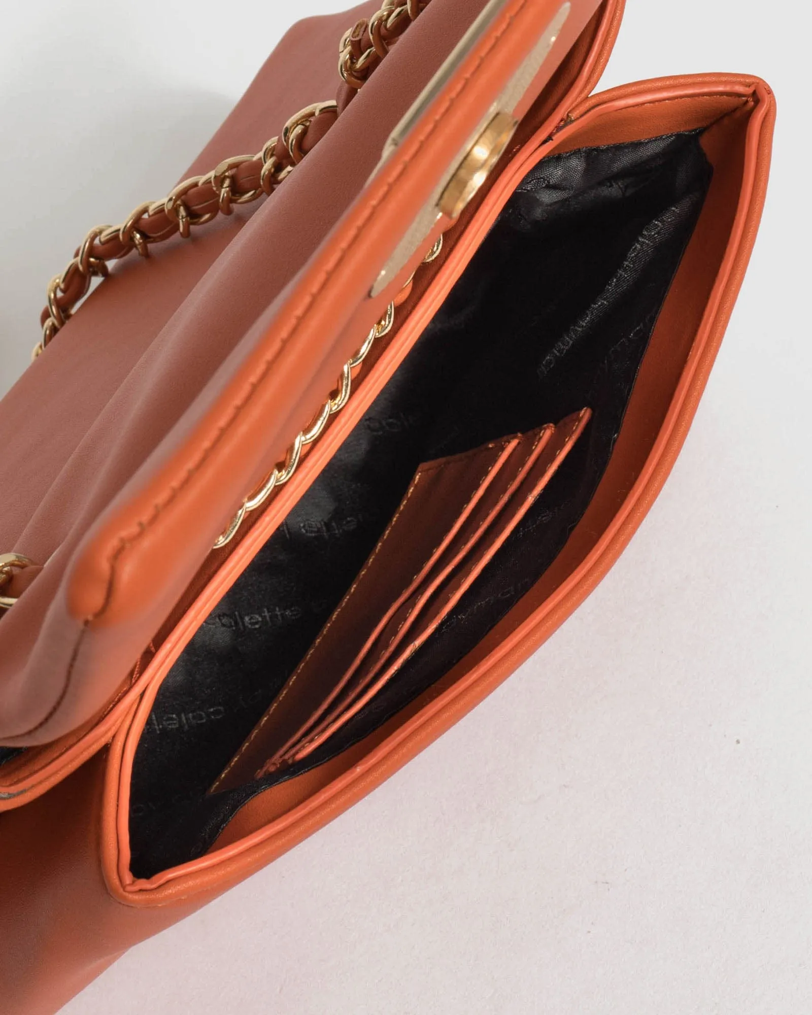 Orange Malia Crossbody Bag
