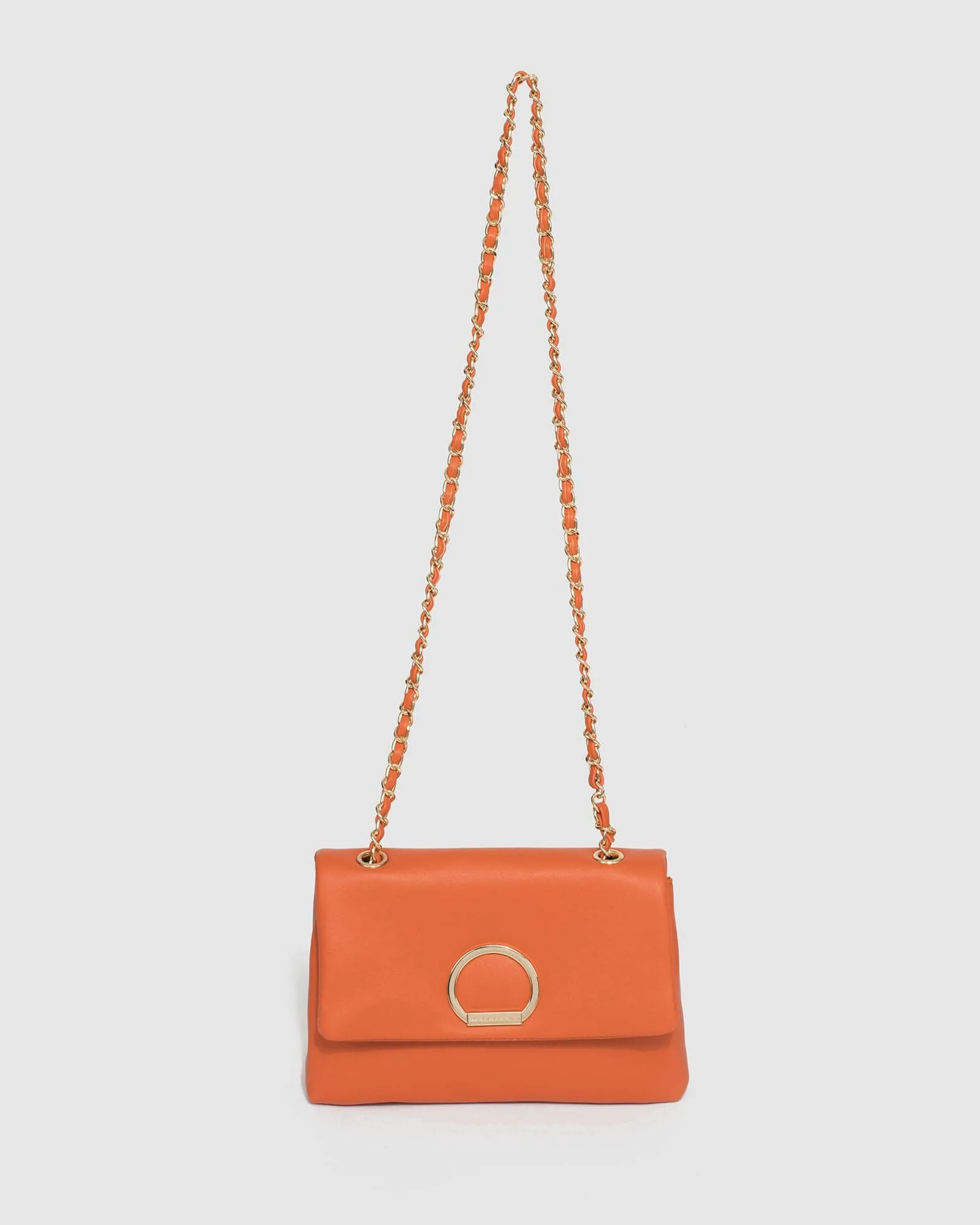 Orange Malia Crossbody Bag