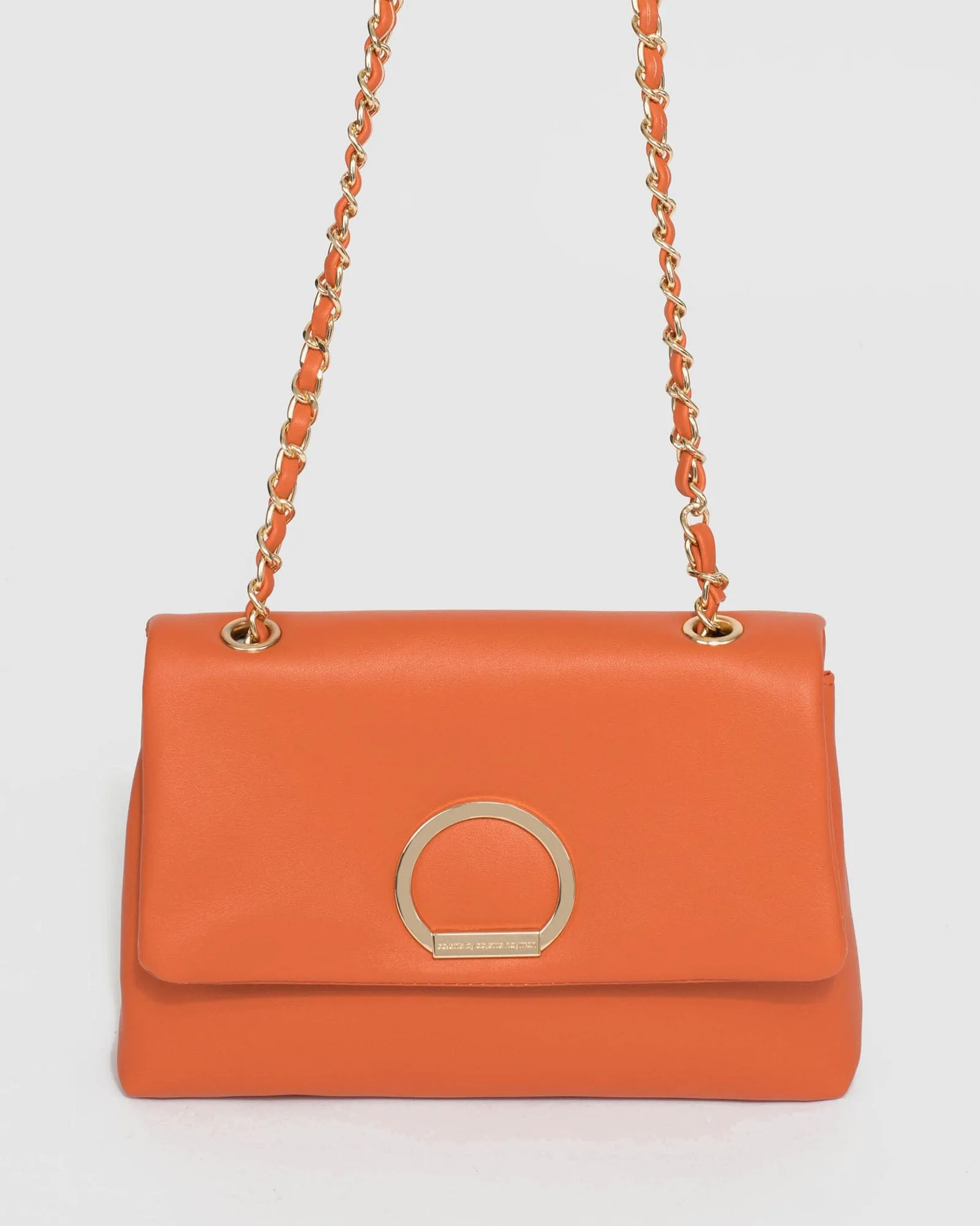Orange Malia Crossbody Bag