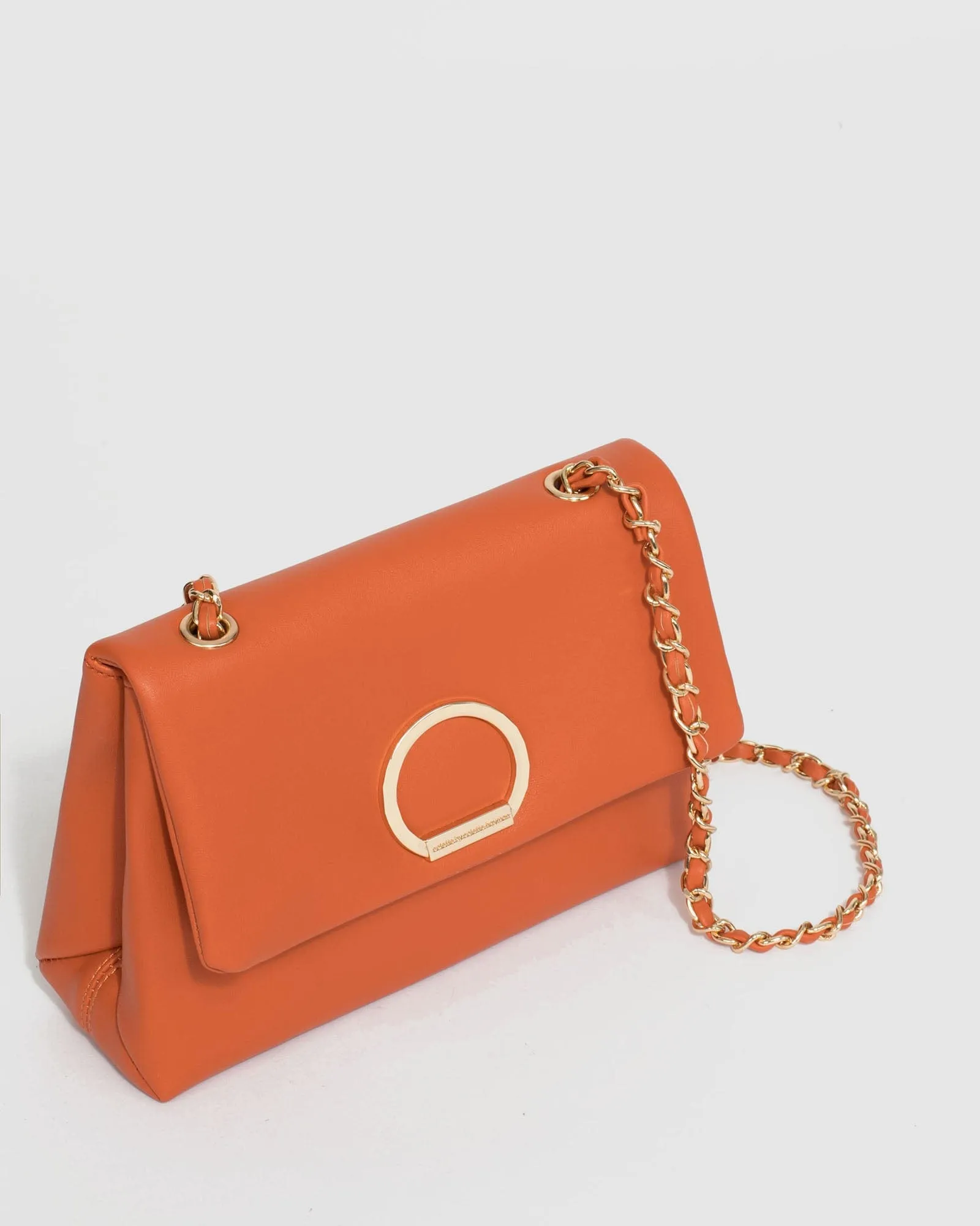 Orange Malia Crossbody Bag