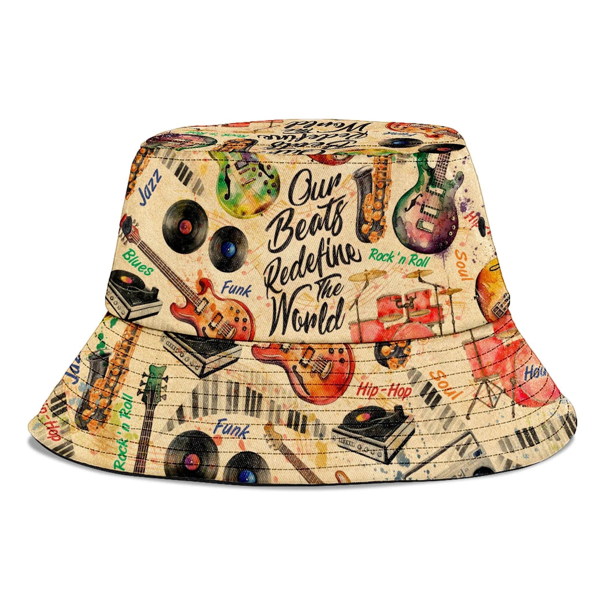 Our Beats Redefine The World Bucket Hat
