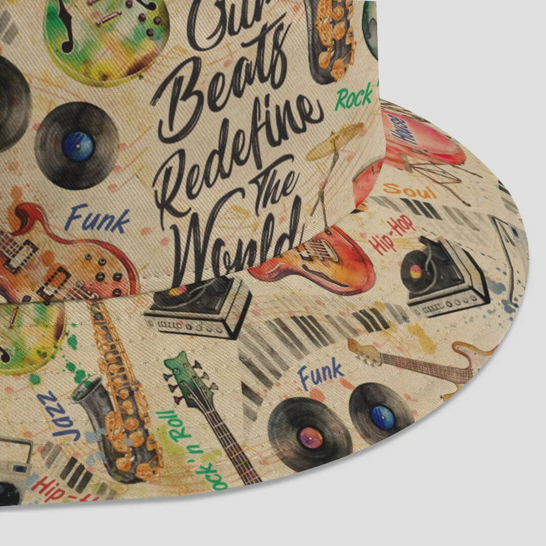 Our Beats Redefine The World Bucket Hat