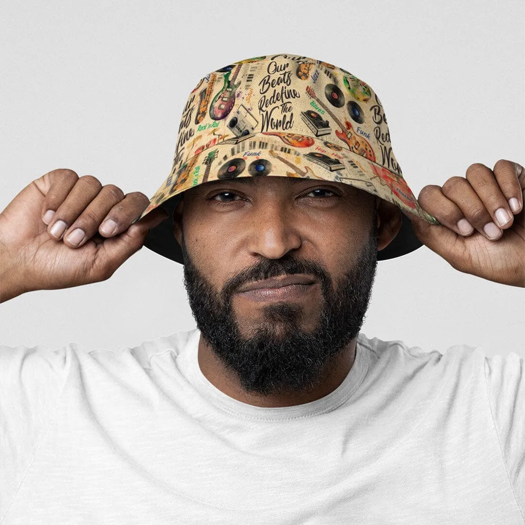 Our Beats Redefine The World Bucket Hat