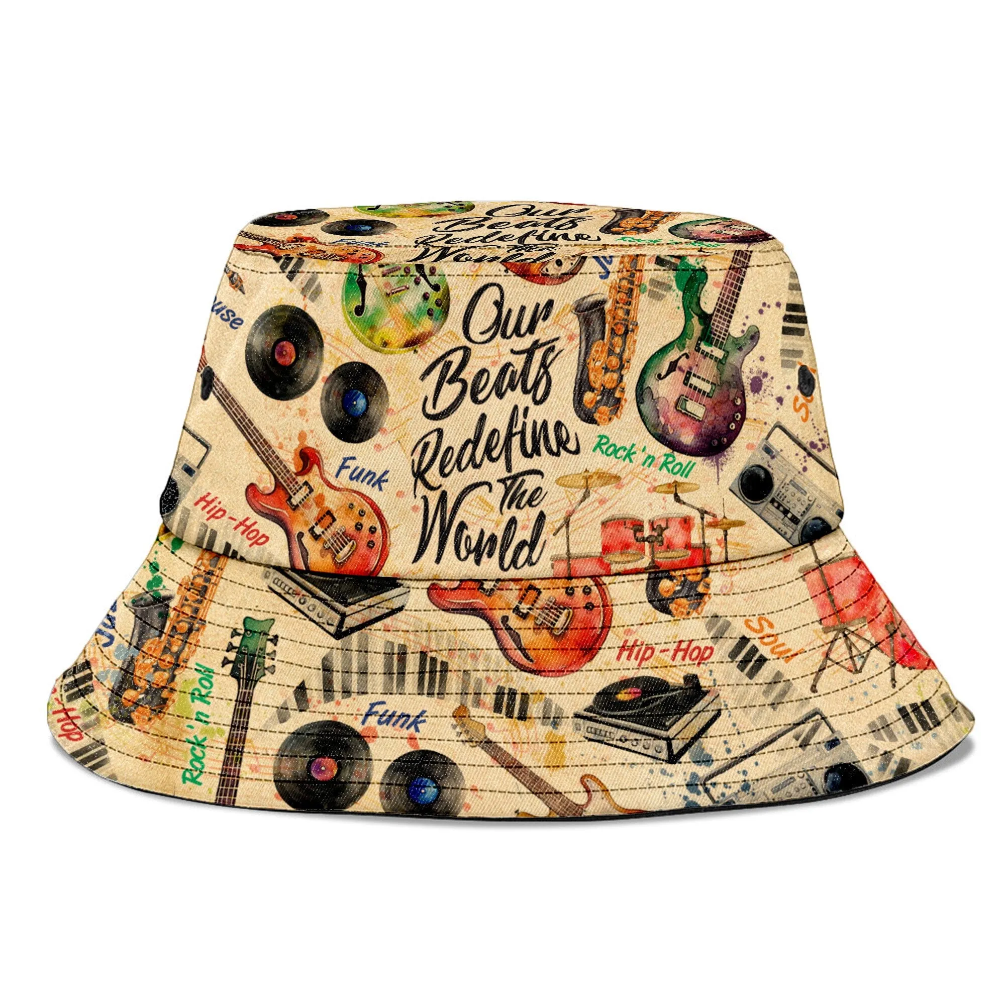 Our Beats Redefine The World Bucket Hat