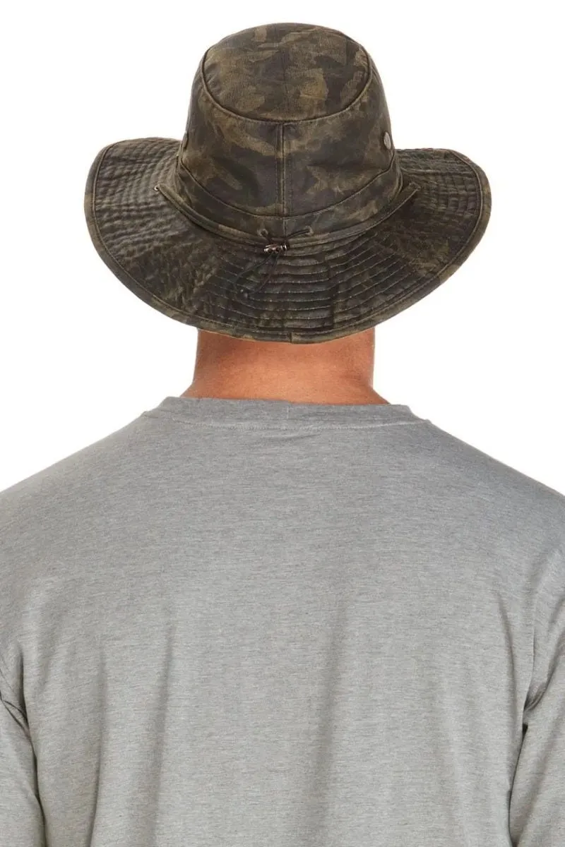 Outback Camo Boonie Hat | Forest Green Camo Print