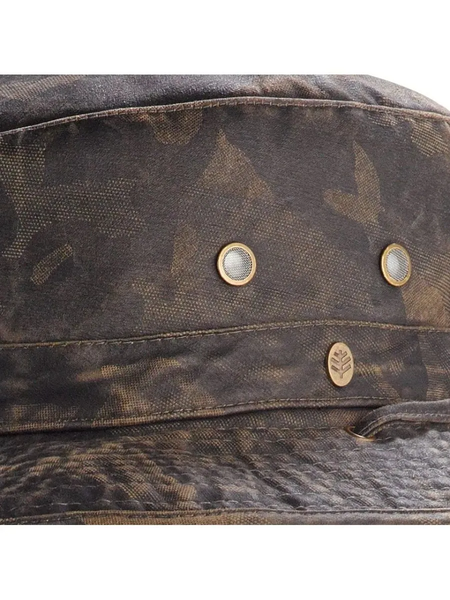 Outback Camo Boonie Hat | Forest Green Camo Print