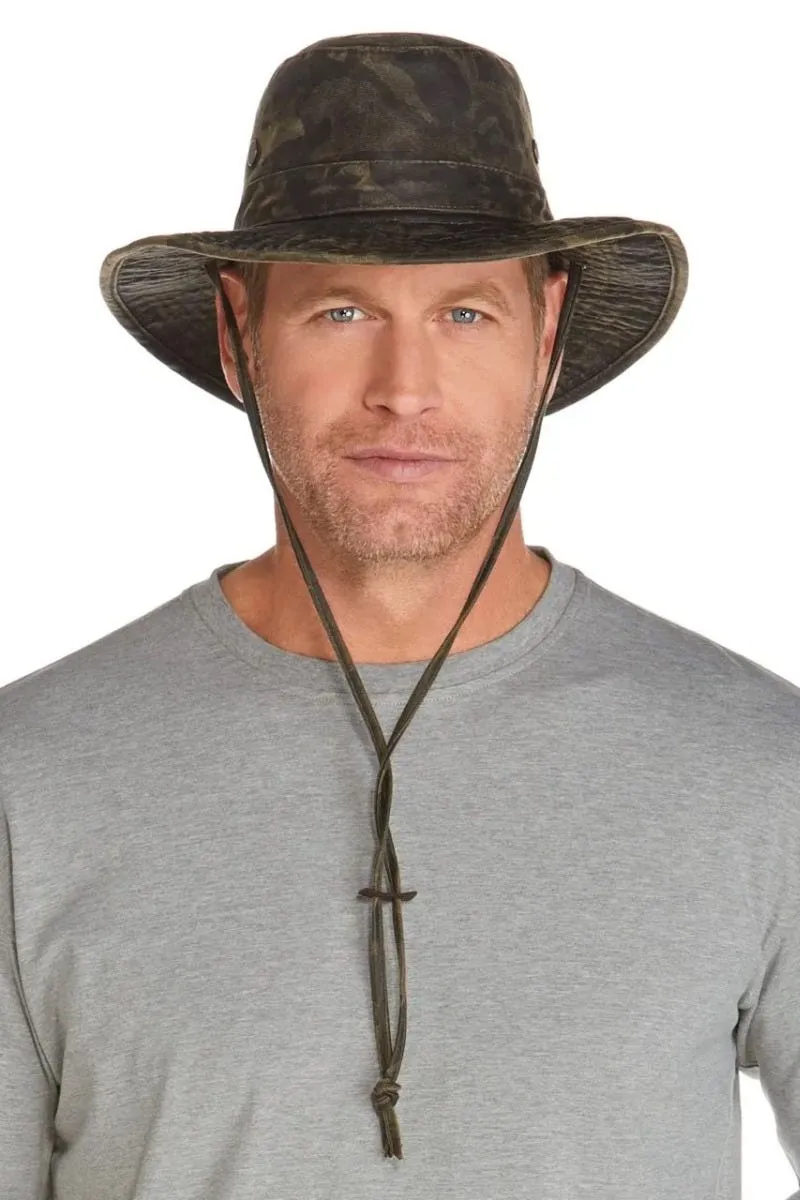 Outback Camo Boonie Hat | Forest Green Camo Print