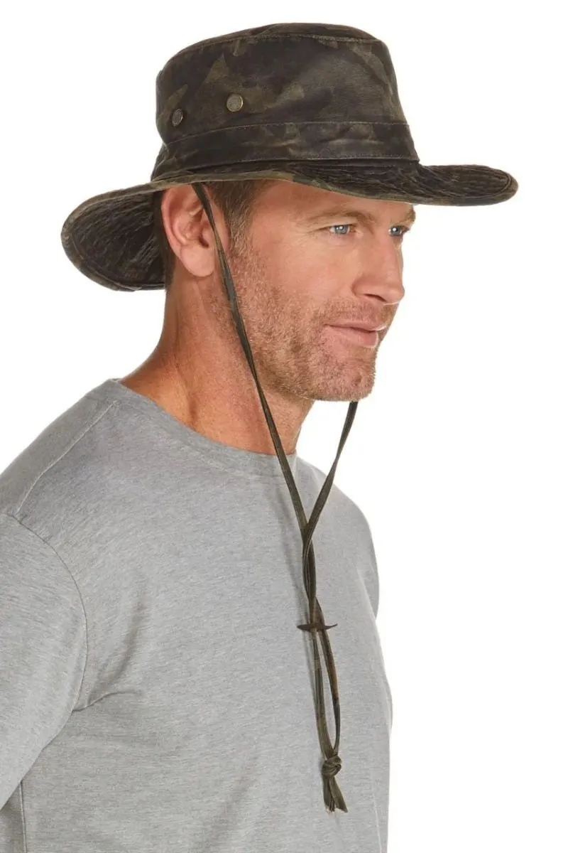 Outback Camo Boonie Hat | Forest Green Camo Print