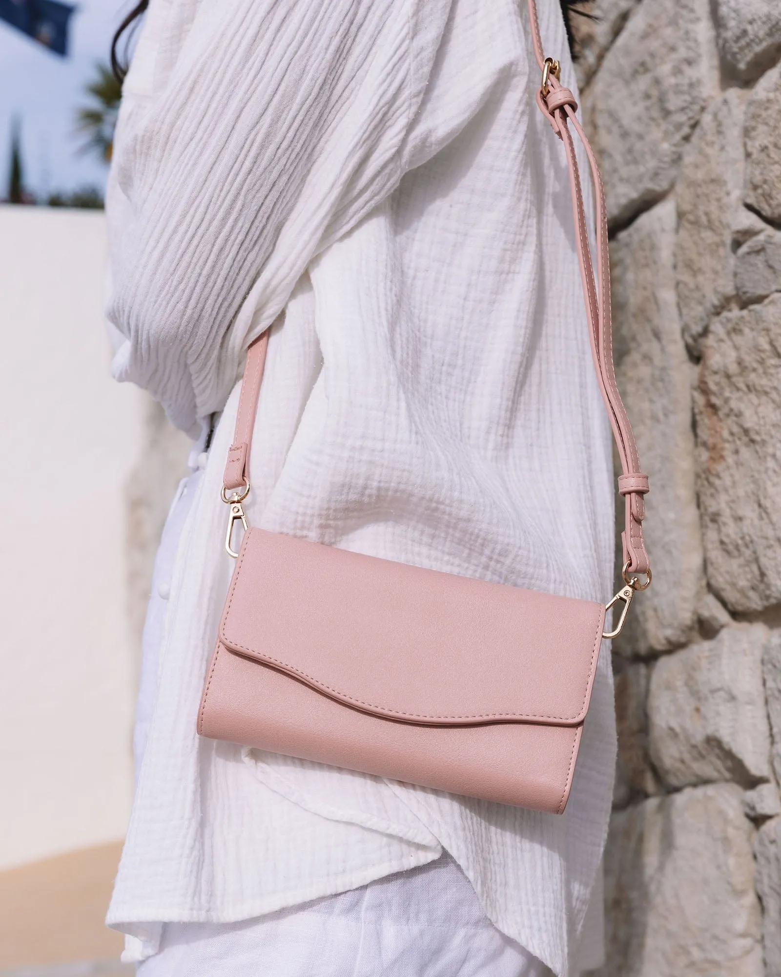 Pink Jelena Crossbody Bag