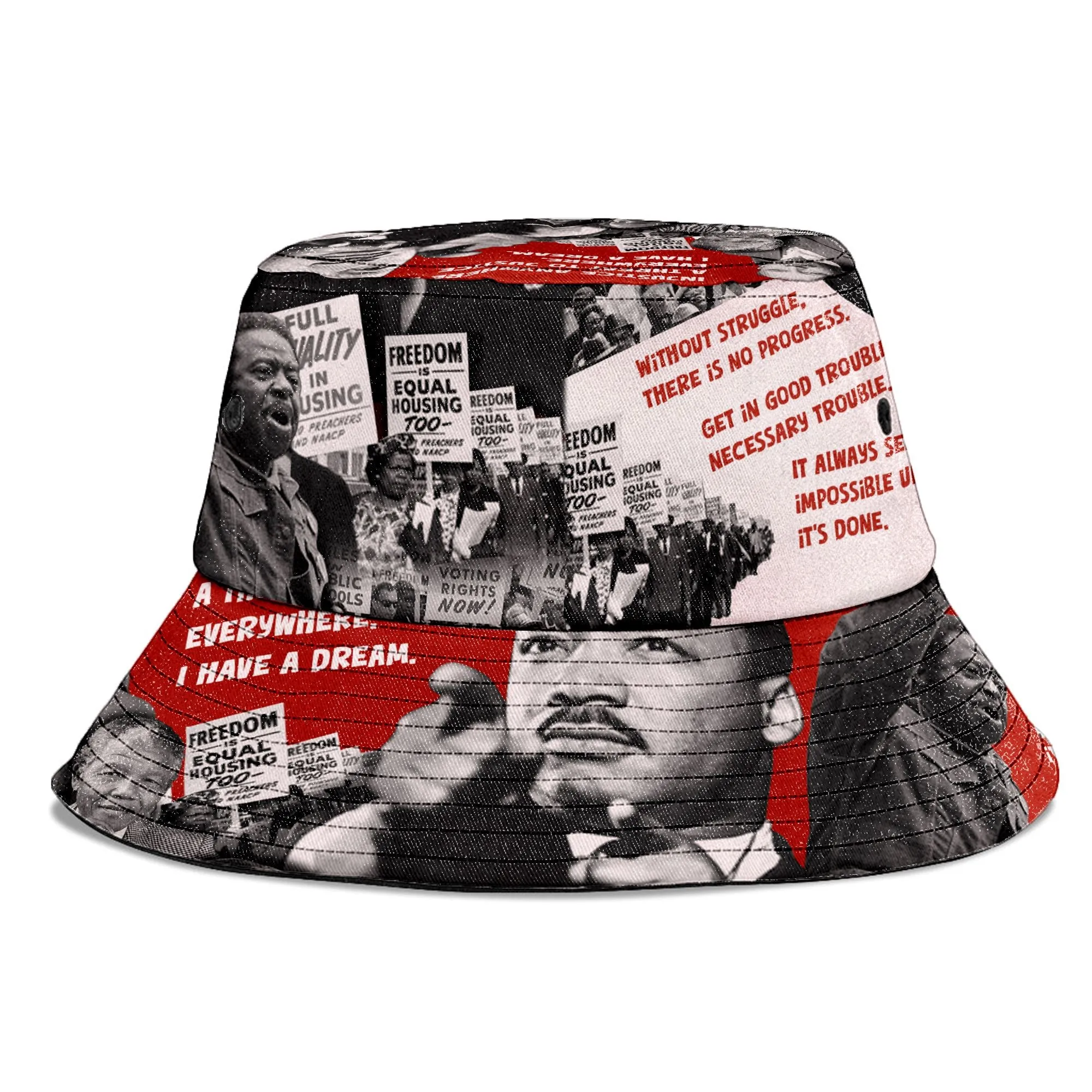 Portraits of Power Bucket Hat