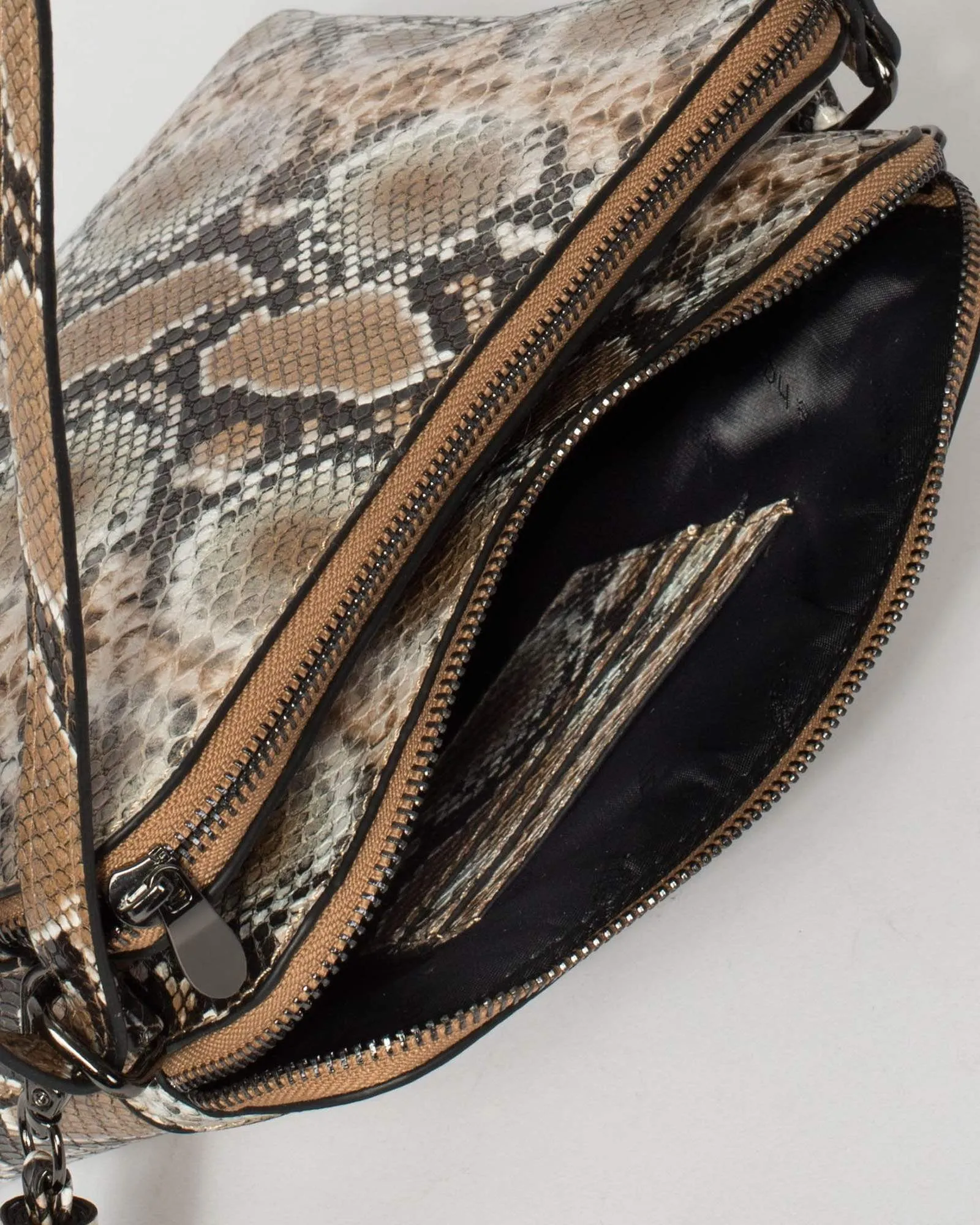 Print Tassel Crossbody Bag