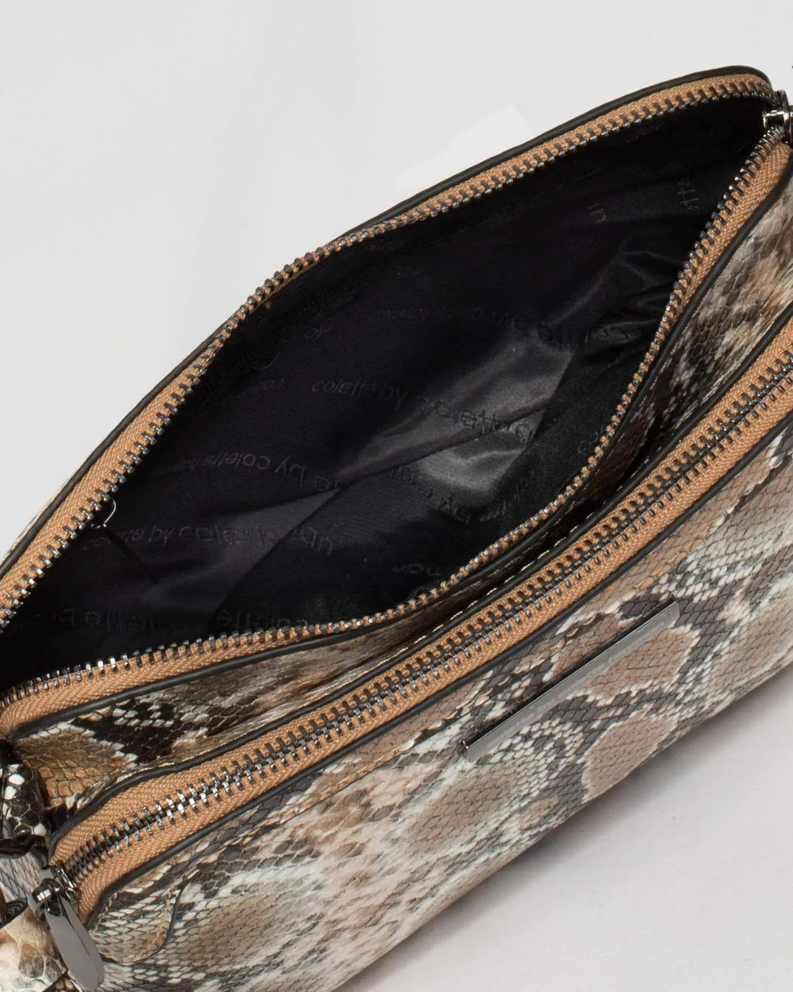 Print Tassel Crossbody Bag