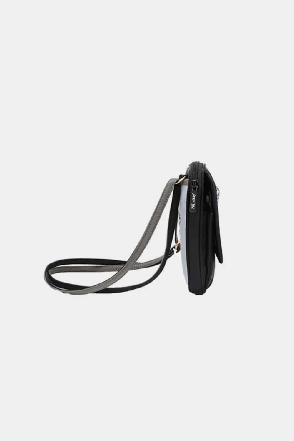 Printed Nylon Crossbody Bag
