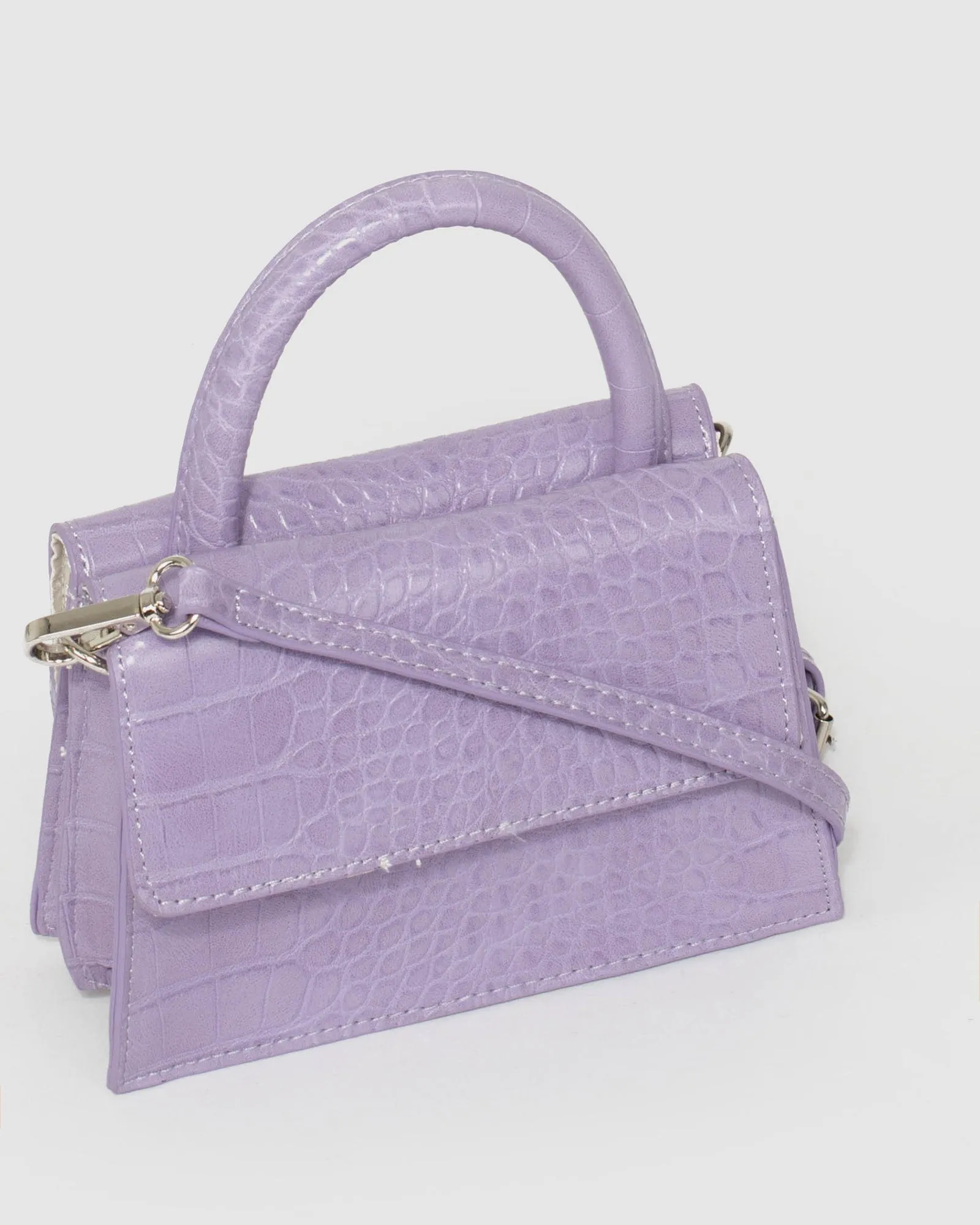 Purple Kiki Double Mini Bag