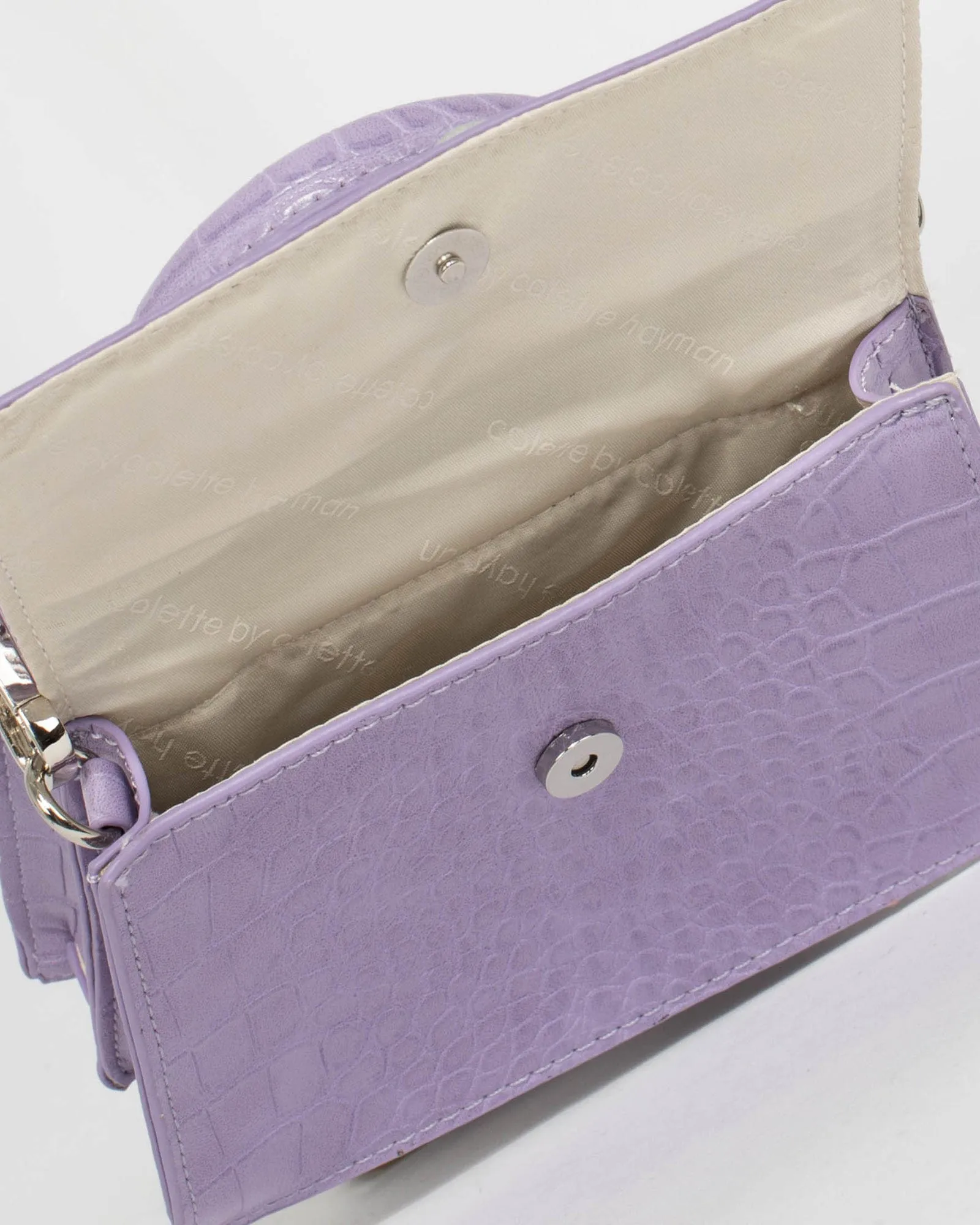 Purple Kiki Double Mini Bag