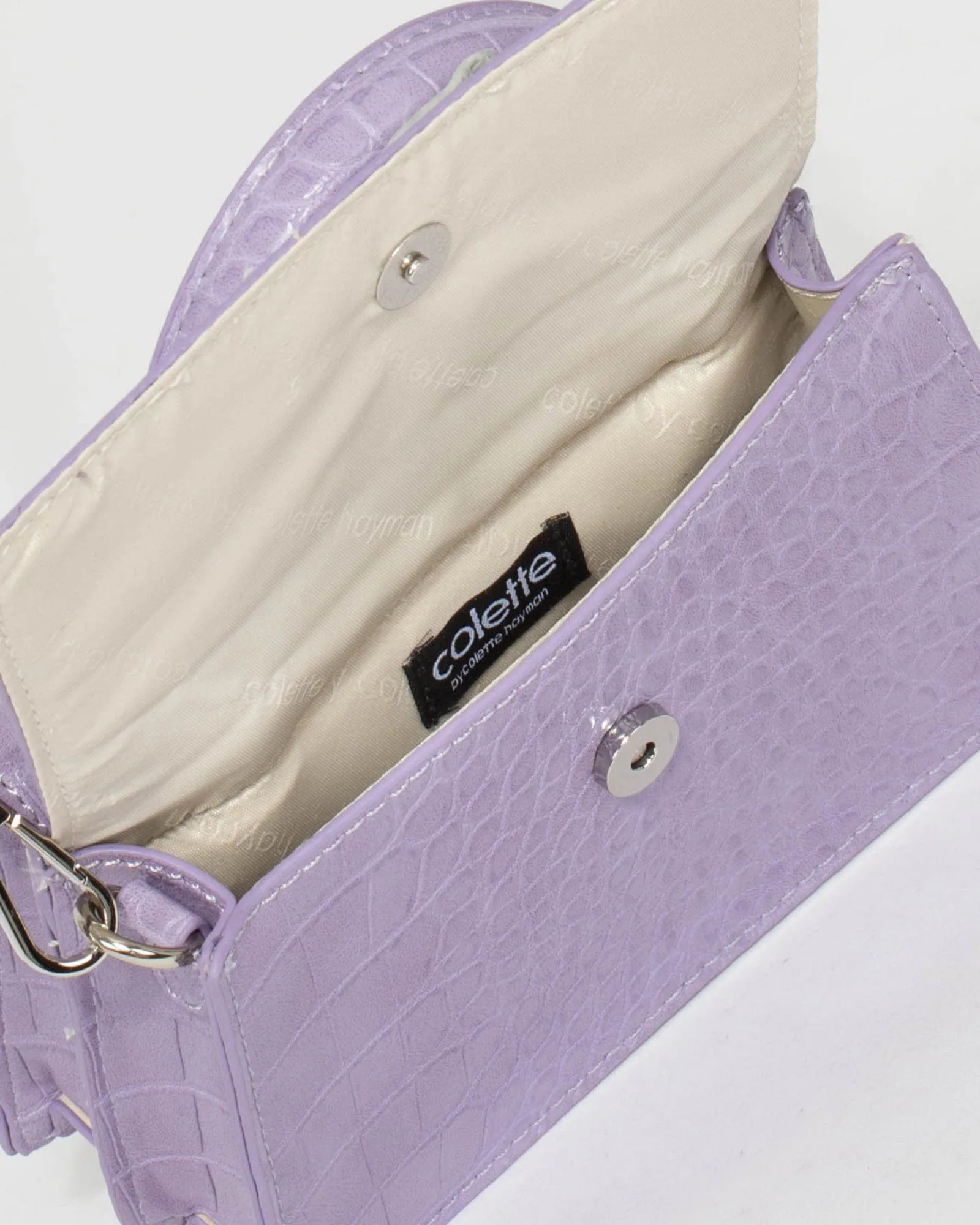 Purple Kiki Double Mini Bag