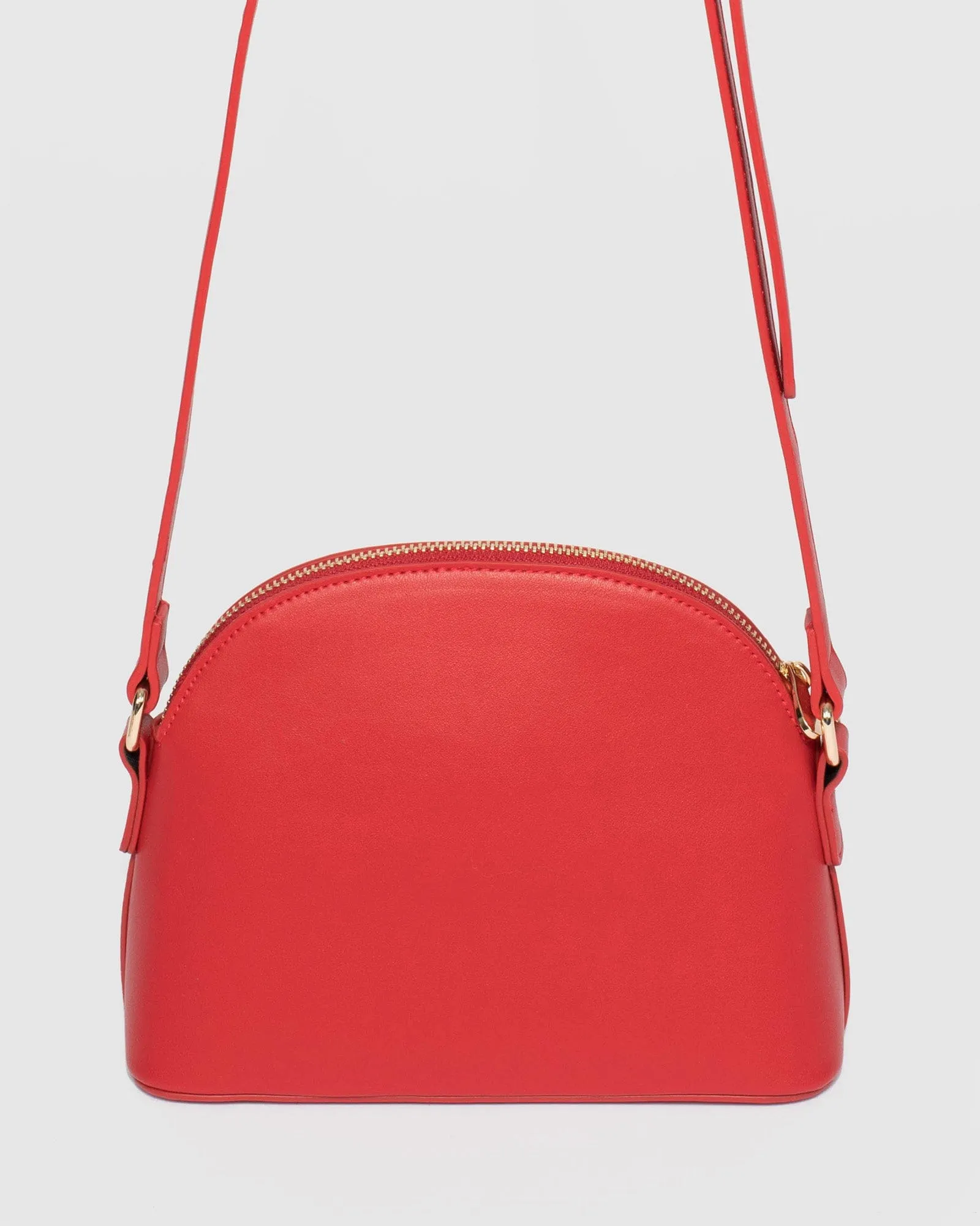 Red Tahlor Chain Crossbody Bag