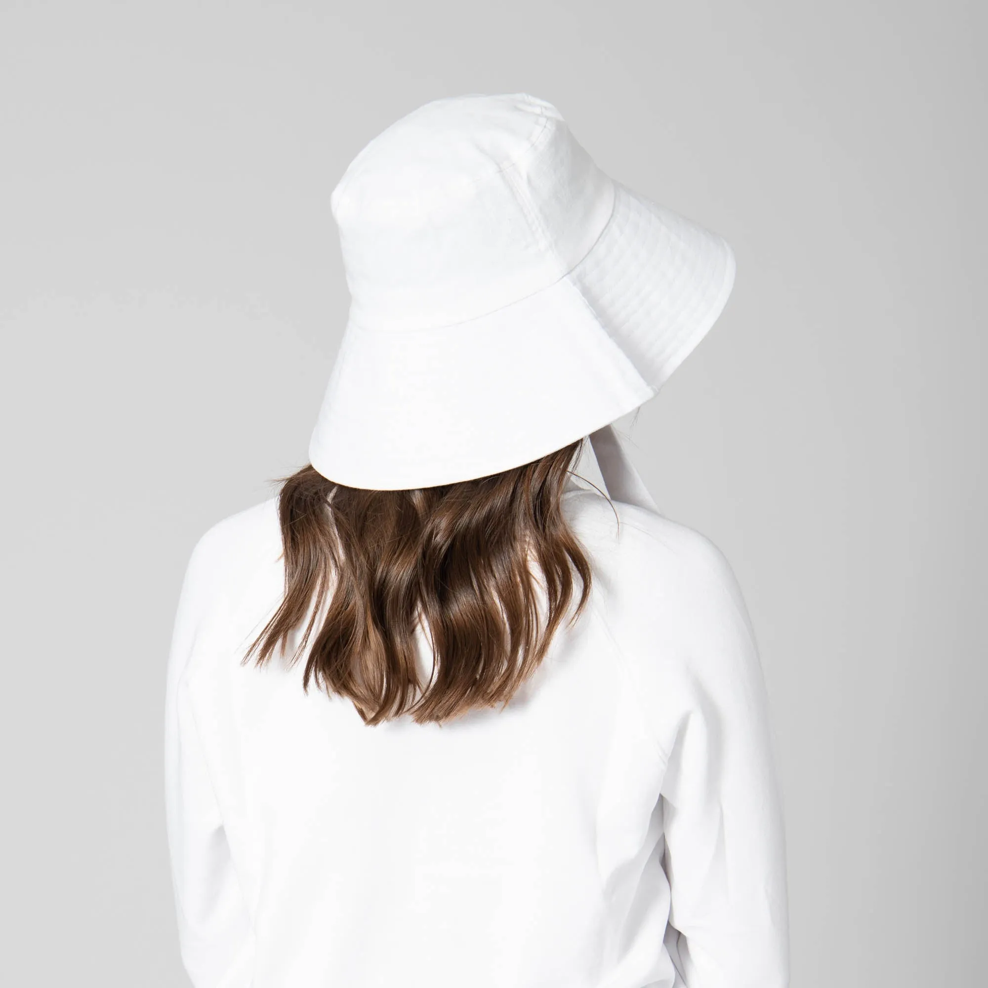Serenity - Cut and Sew Bucket with Ribbon Ties