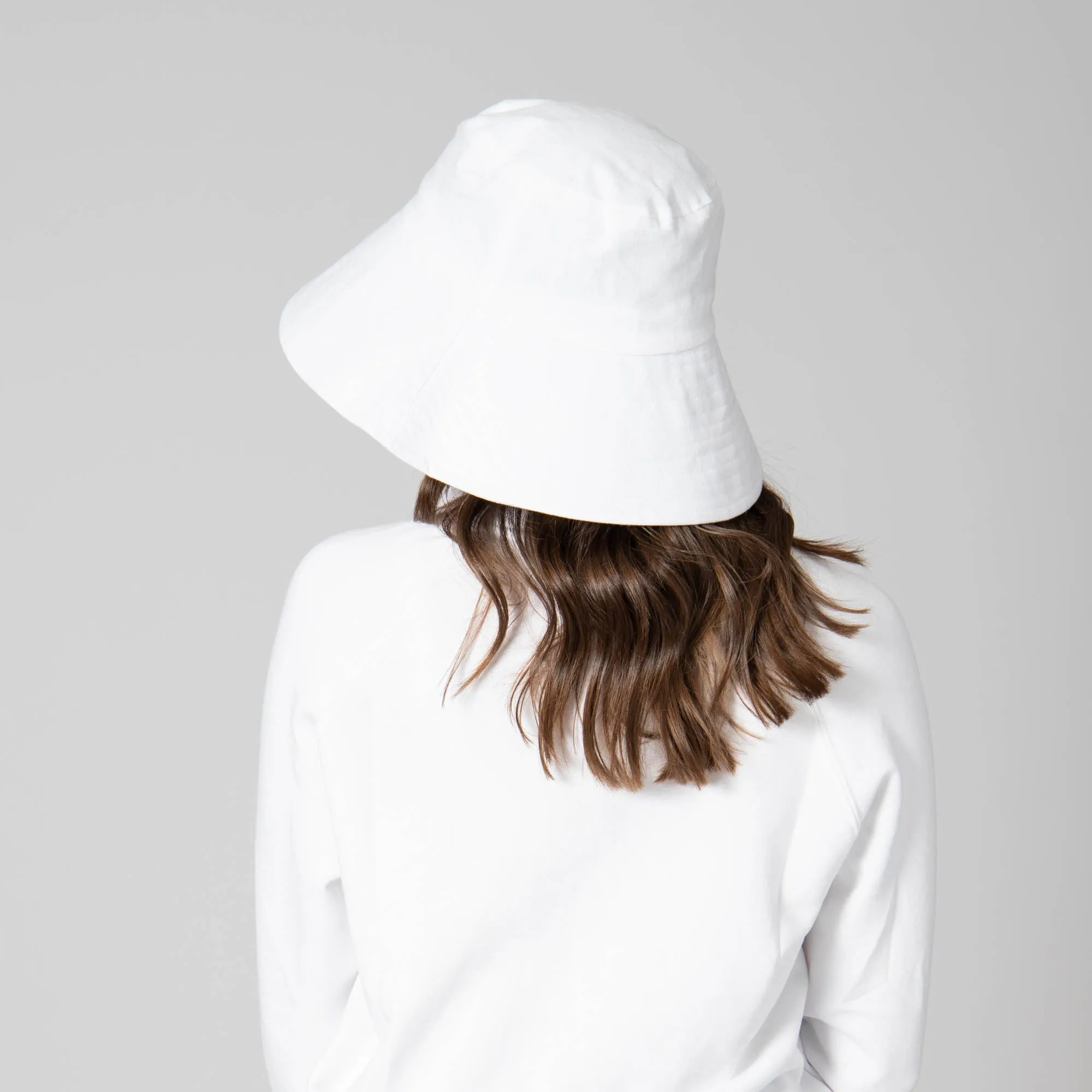 Serenity - Cut and Sew Bucket with Ribbon Ties