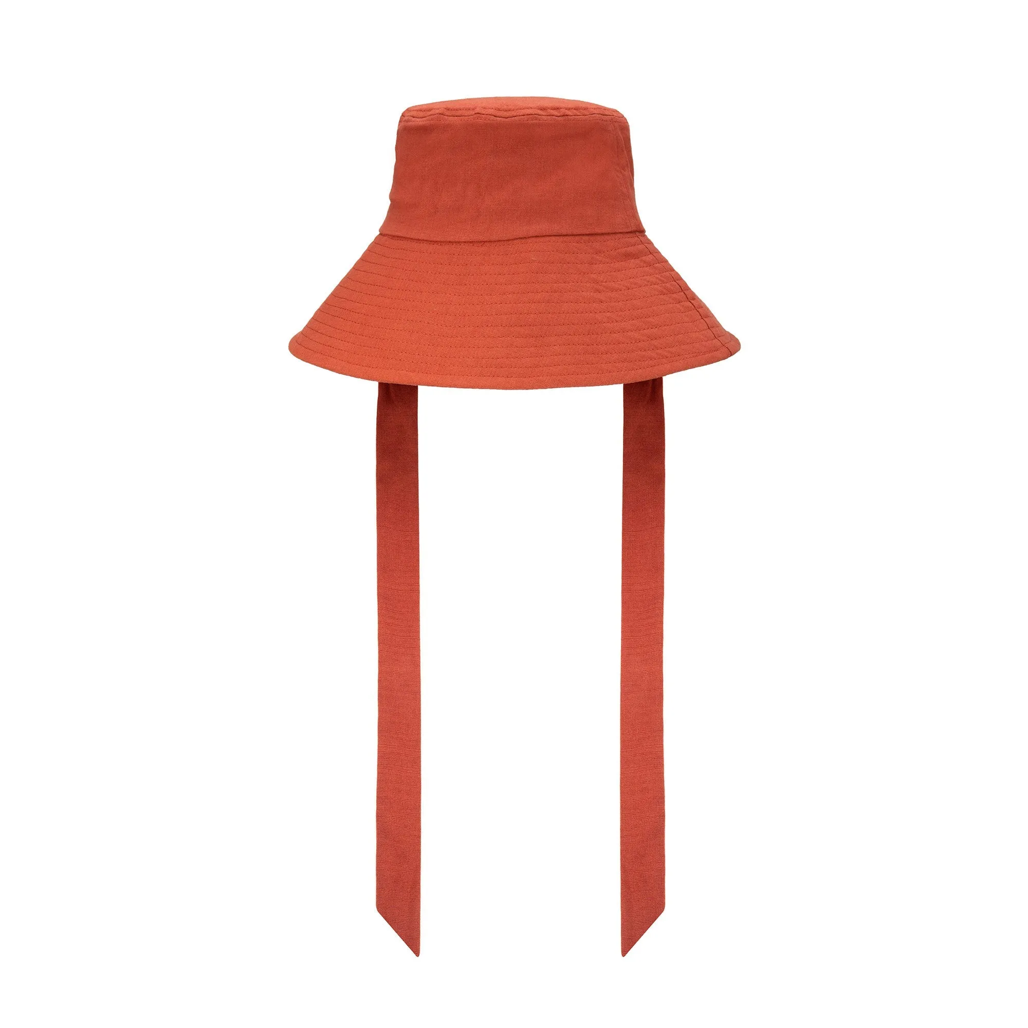 Serenity - Cut and Sew Bucket with Ribbon Ties