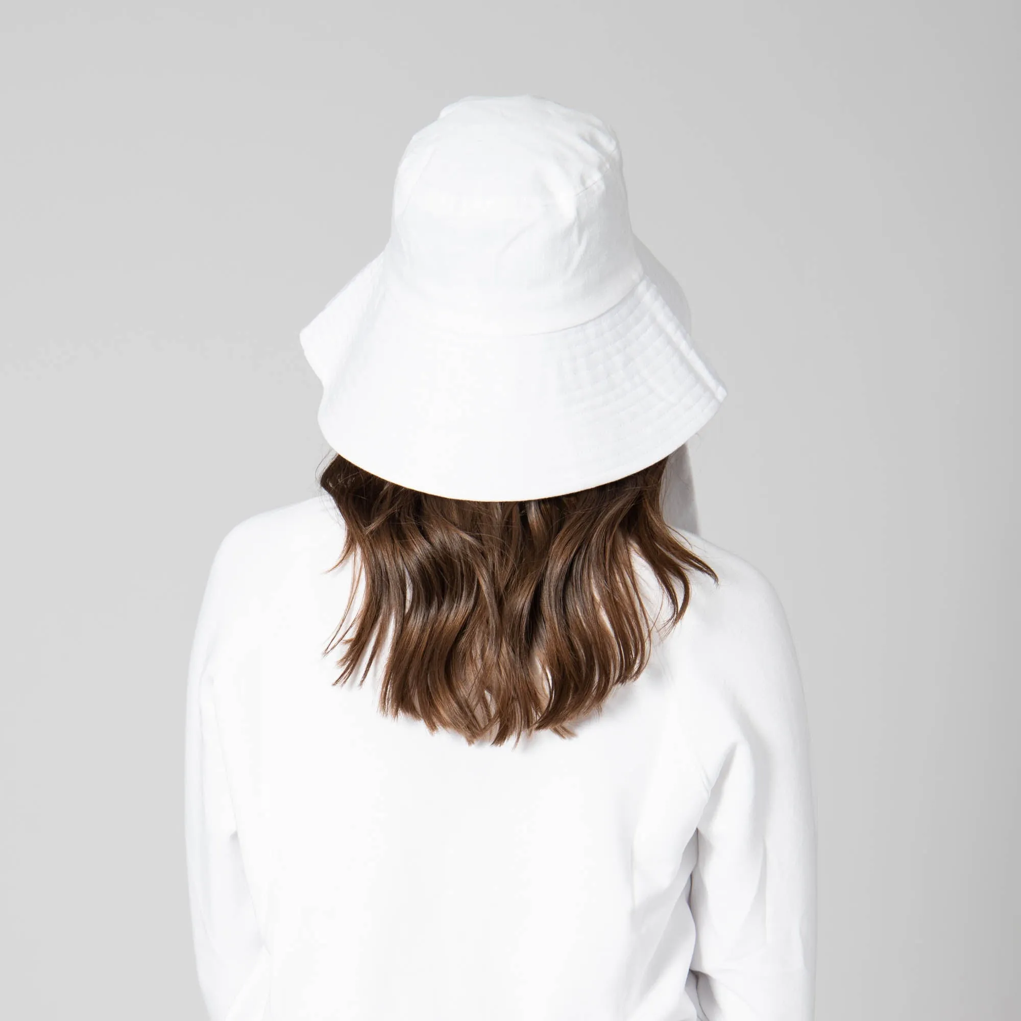 Serenity - Cut and Sew Bucket with Ribbon Ties