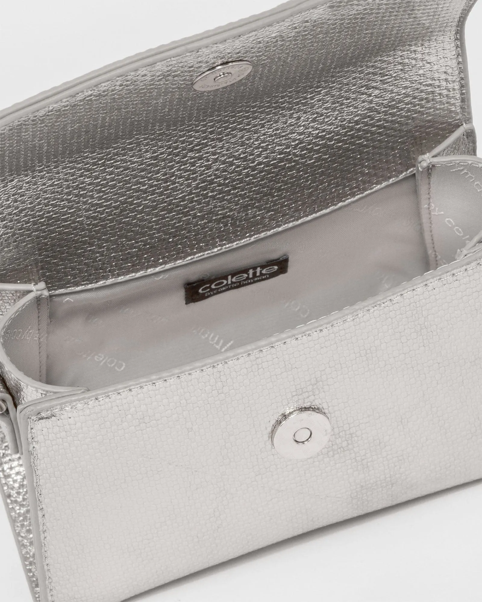 Silver Winnie Crossbody Bag