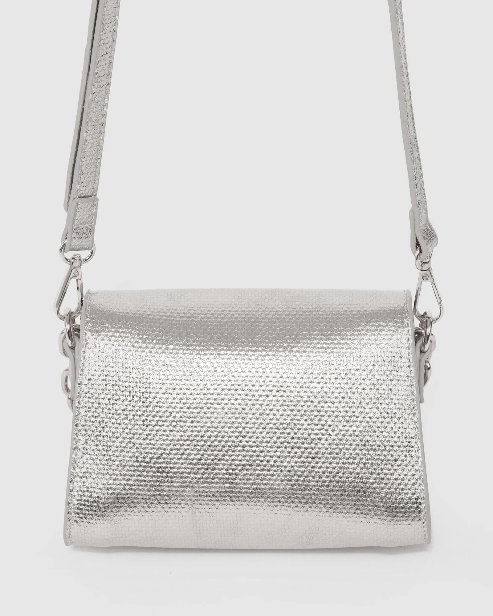 Silver Winnie Crossbody Bag