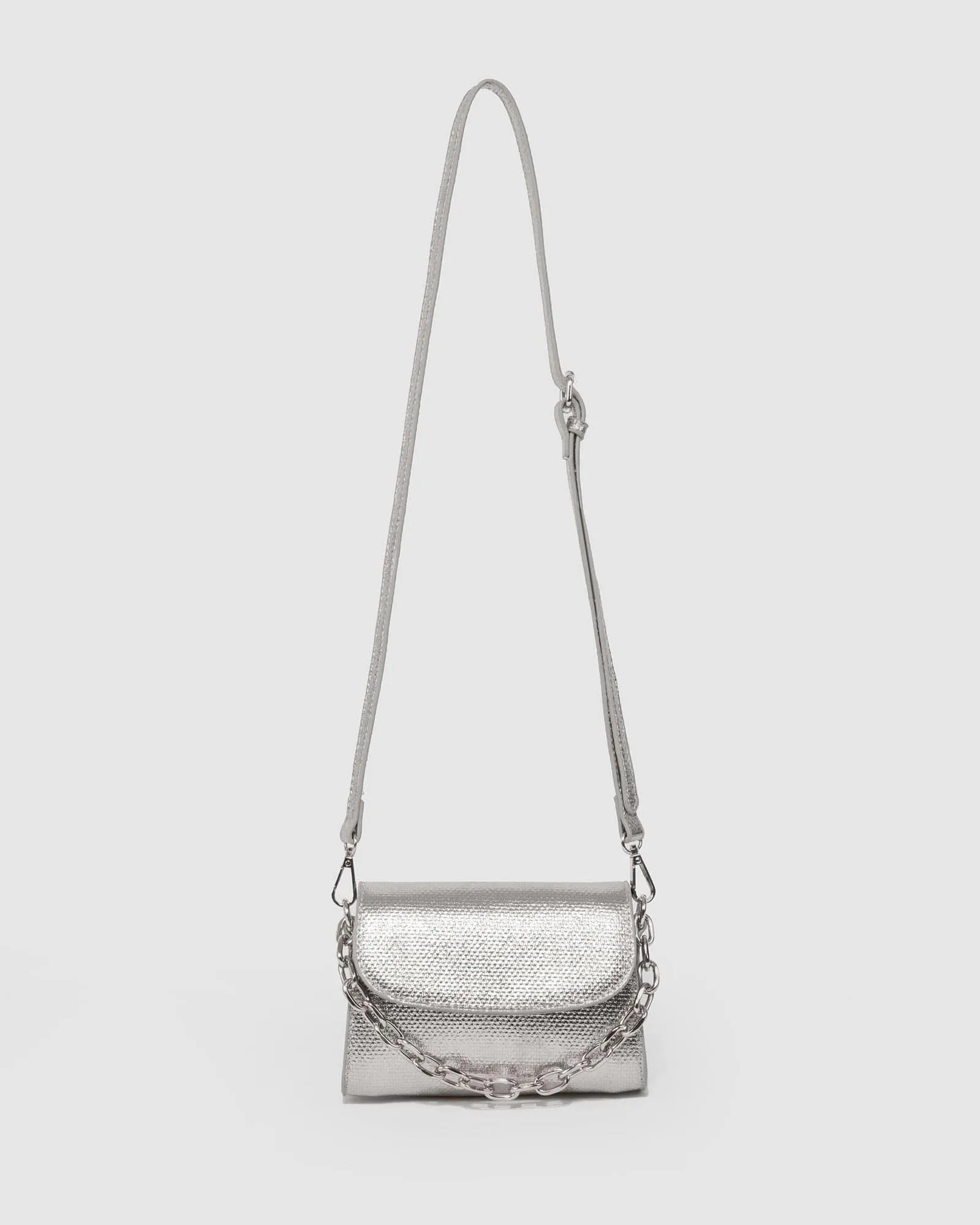Silver Winnie Crossbody Bag