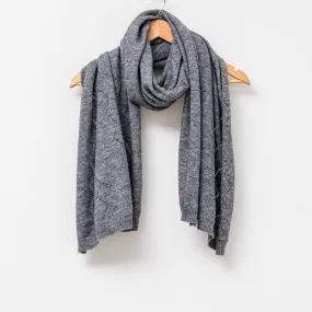 Stella   Gemma - Greta Knit Scarf - Steel