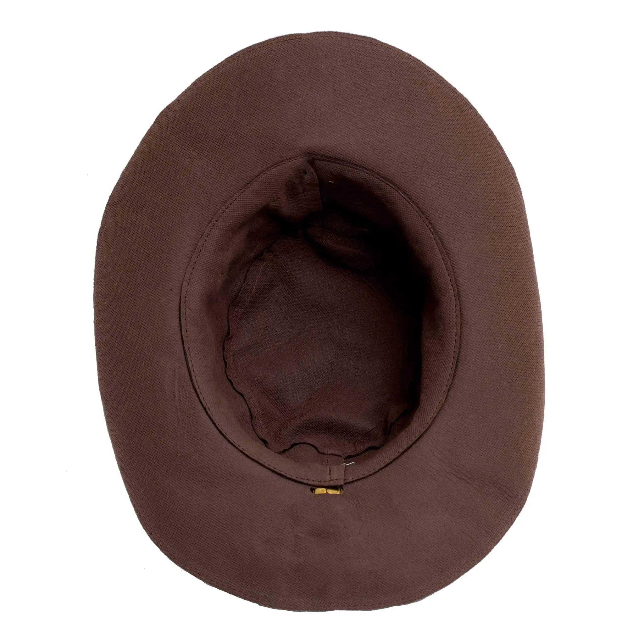 Suede Leather Floppy Hat