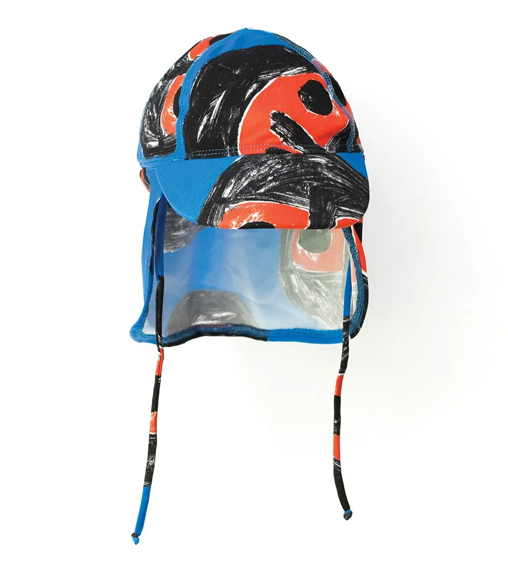 the warriors flap hat