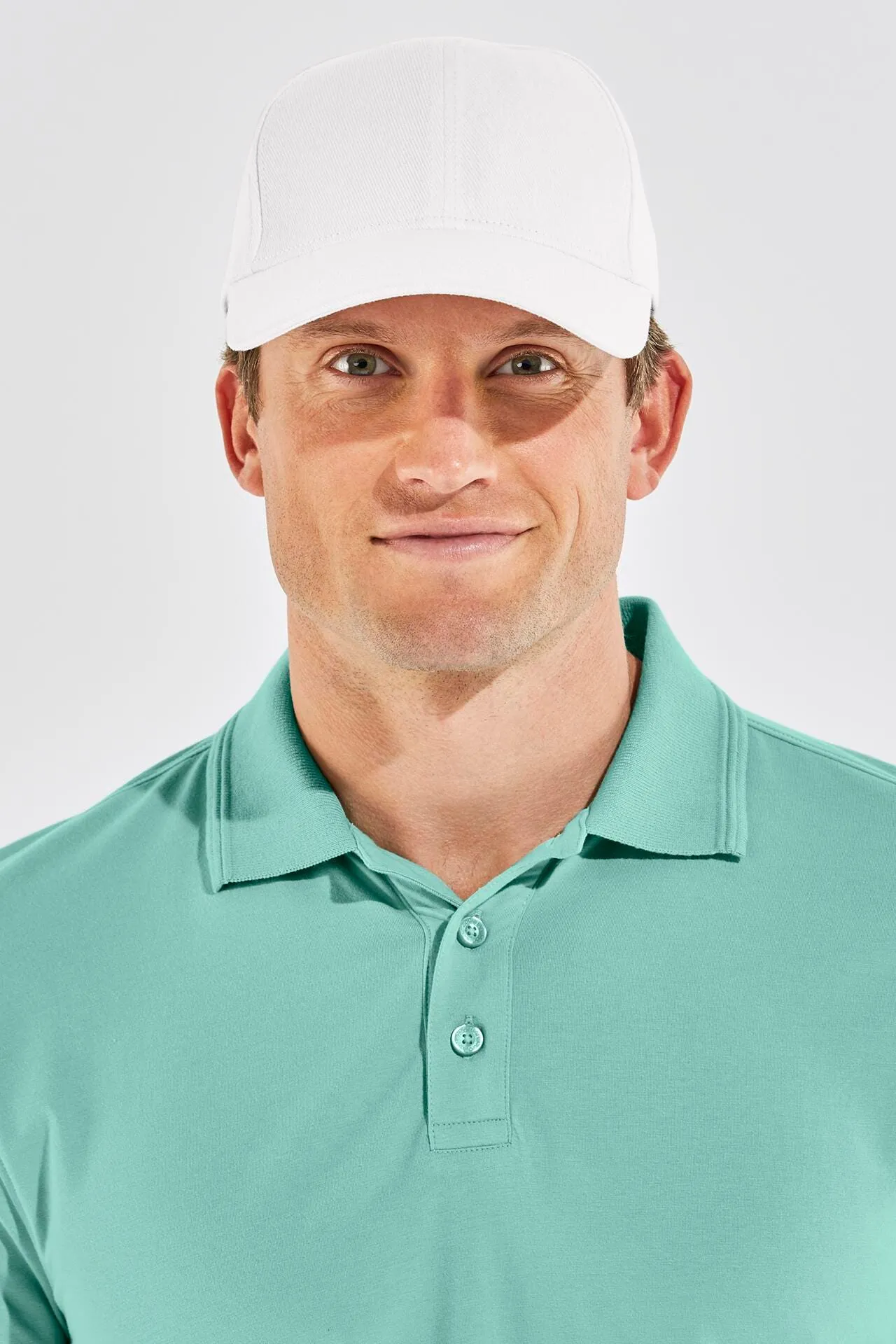 Unisex Zayne Cotton Ball Cap  |  White