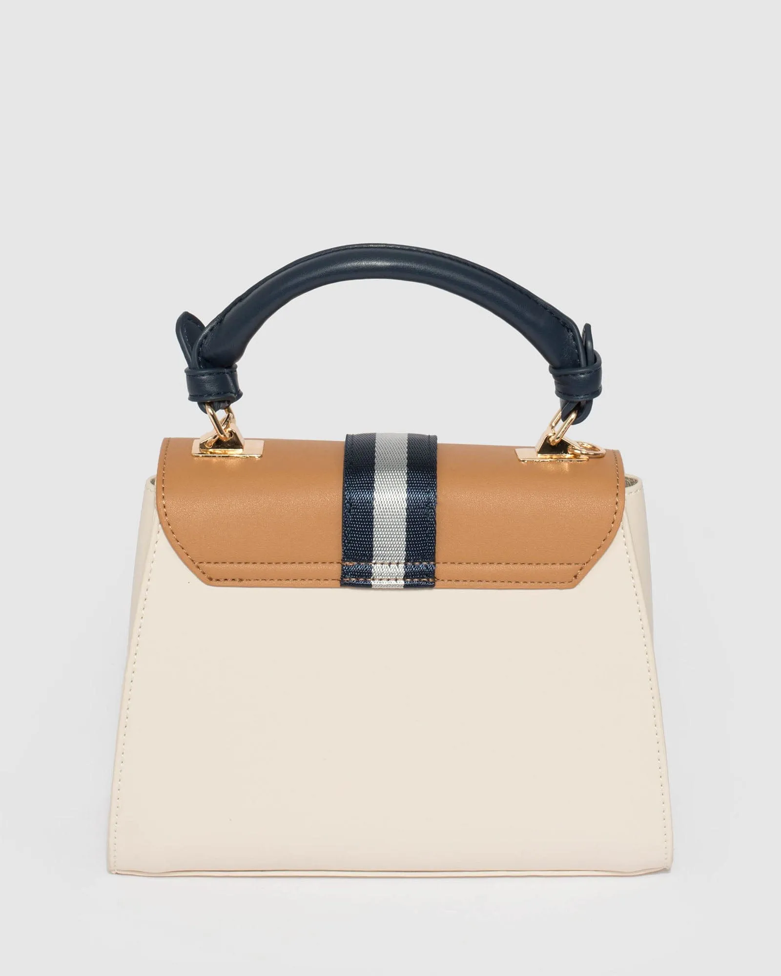Yael Buckle Cream Tote Bag