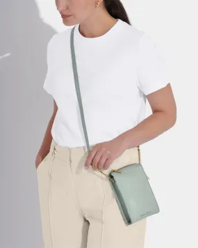 Zana Slim Crossbody Bag - Duck Egg Blue