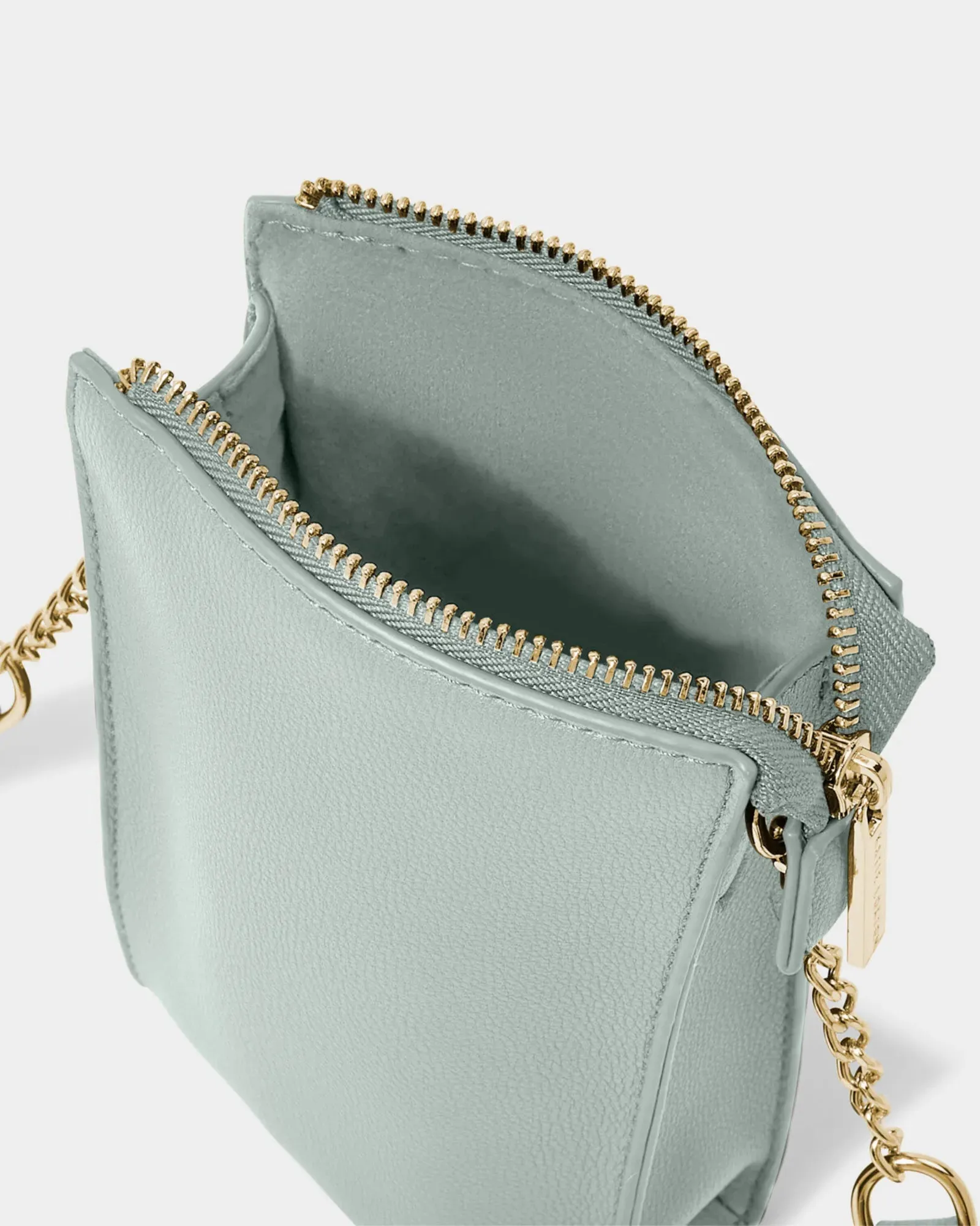 Zana Slim Crossbody Bag - Duck Egg Blue