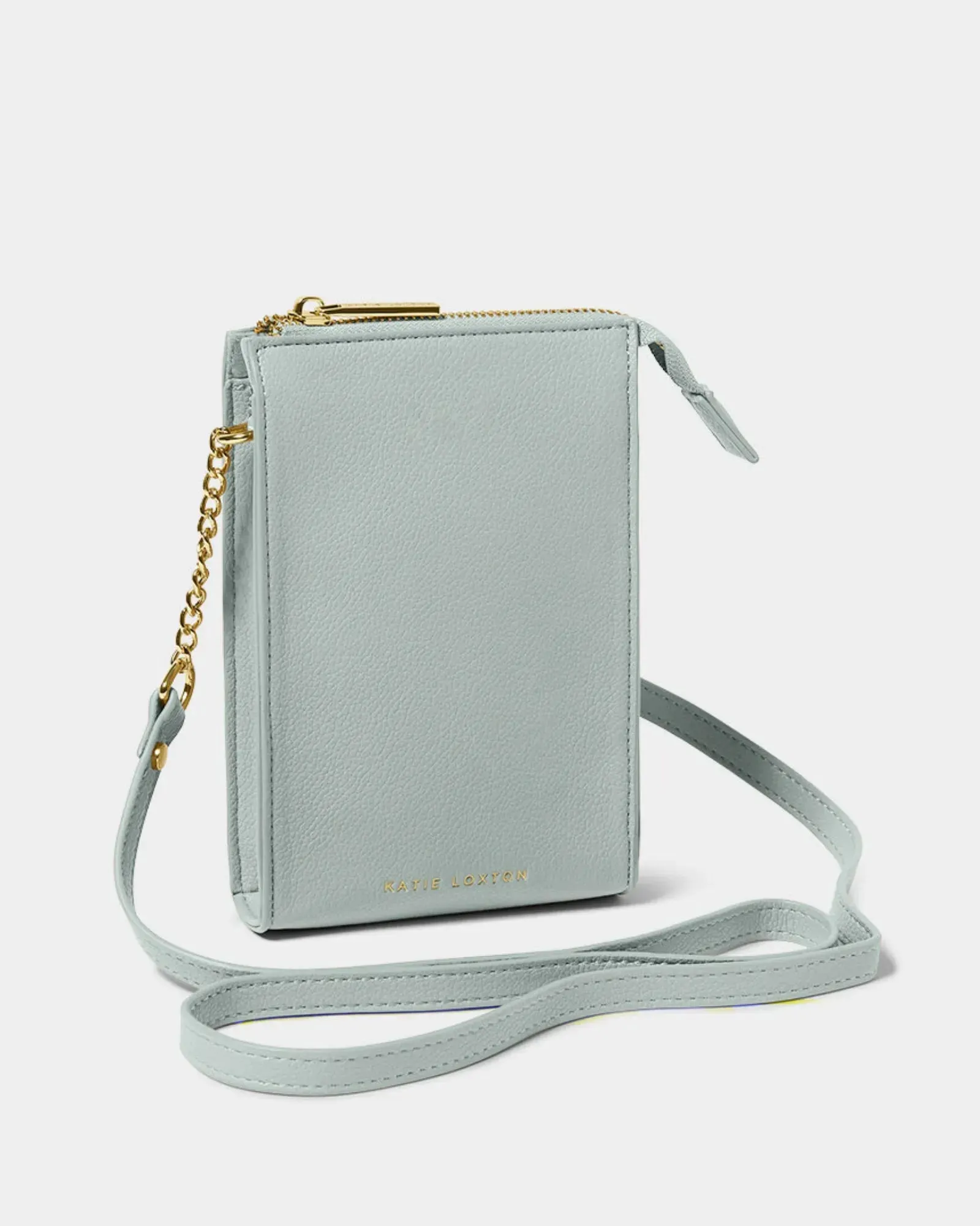Zana Slim Crossbody Bag - Duck Egg Blue